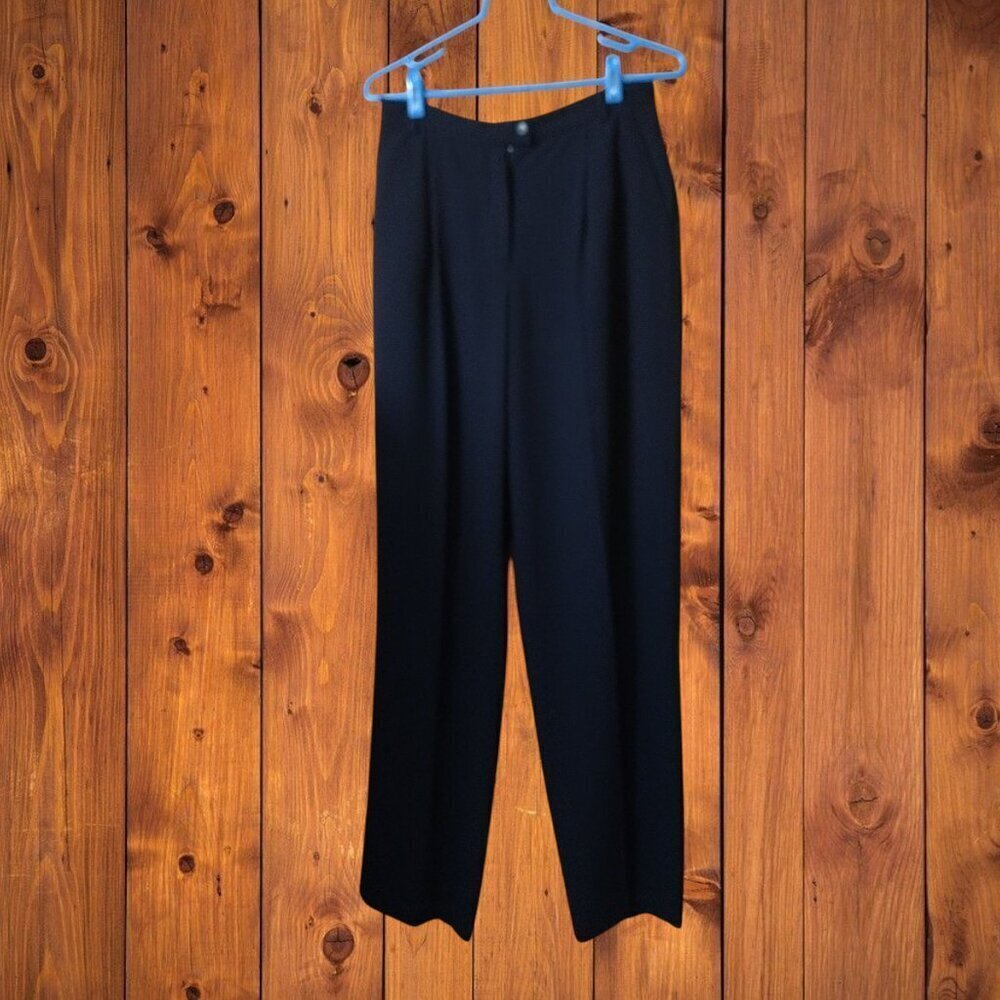 Nygard Collection Pleated Lined Trousers Pants Office Classic Career Size 8